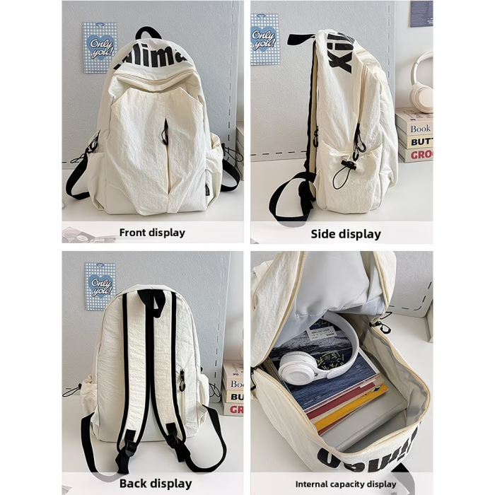 Men's and women's lightweight large capacity backpack - durable travel backpack with laptop compartment, adjustable backpack with padding