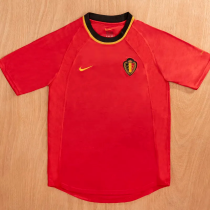 2000 Belgium Home Retro Soccer Jersey