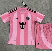 25-26 Inter Miami  Home Kids Soccer Jersey