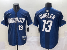 2025 MLB Detroit Tigers New Pattern Jersey