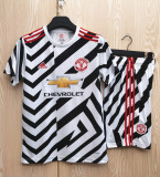 2020-2021 Man Utd Third Retro Adult Suit