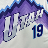 25-26 JAZZ BAILEY #19 White Top Quality Hot Pressing NBA Jersey