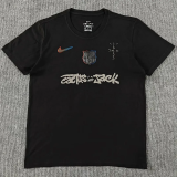 25-26 BAR Black High Quality Casual T-Shirt #圆领黑标