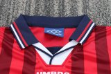 1998 England Away Kids Retro Soccer Jersey