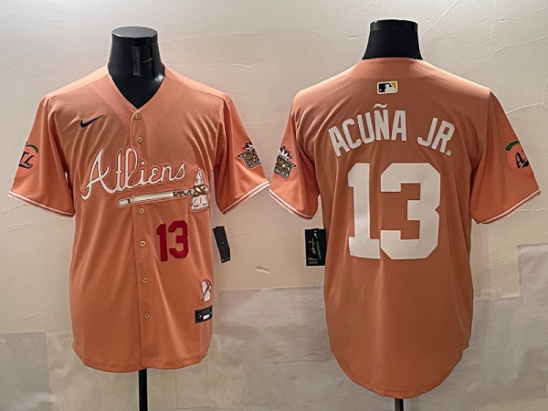 2025 MLB Atlanta Braves New Pattern Jersey