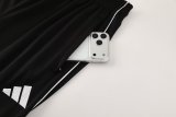 2025 AD Black Half Pull Tracksuit