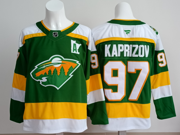 2026 NHL Minnesota Wild New Pattern Jersey