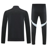 2025 AD Black Jacket Tracksuit