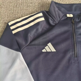 25-26 Schalke 04 Black Half Pull Tracksuit