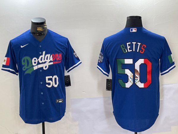 2024 MLB Los Angeles Dodgers New Pattern Jersey