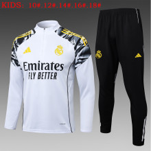 25-26 RMA High Quality Kids Half Pull Tracksuit