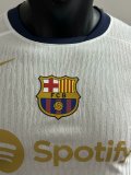 25-26 BAR White Special Edition Player Version Soccer Jersey