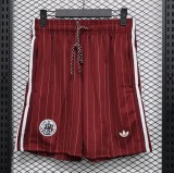 25-26 Aja× Red Casual Version Player Version Shorts Pants