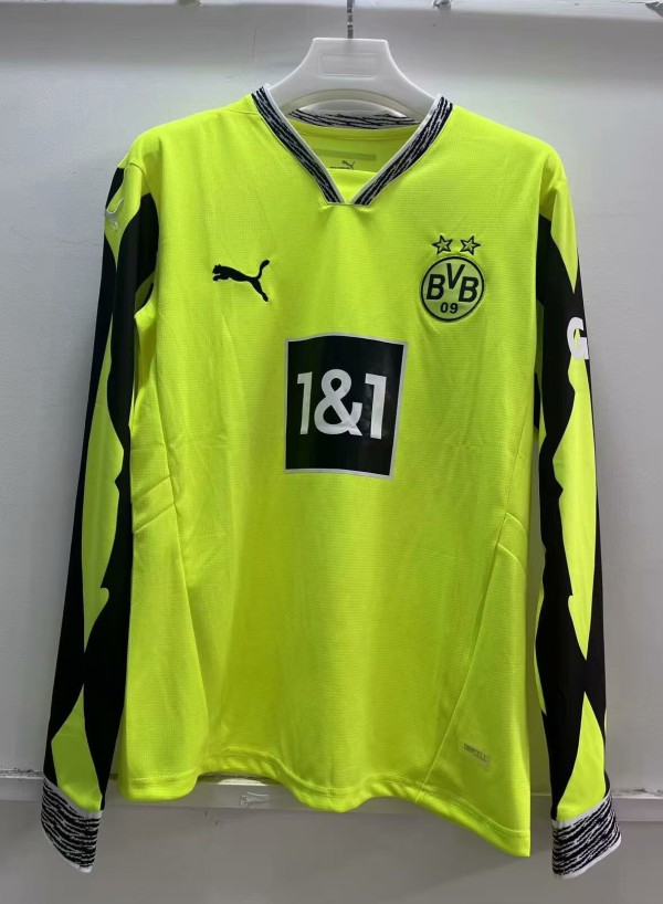 25-26 Dortmund Special Edition Long Sleeve Fans Soccer Jersey