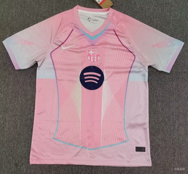 25-26 BAR Pink Special Edition Fans Training Shirts