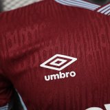 25-26 West Ham Home Player Version Soccer Jersey