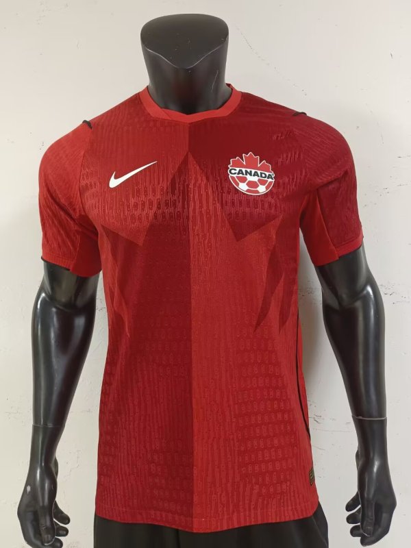 2026 Canada Home Player Version Soccer Jersey