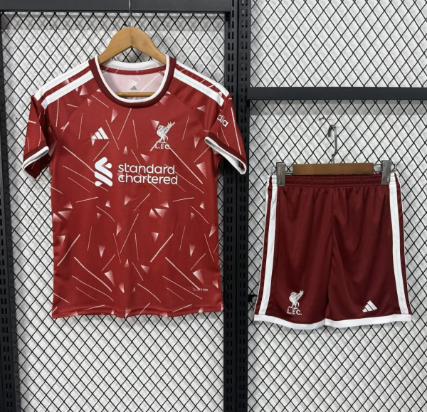 26-27 LIV Home Kids Soccer Jersey
