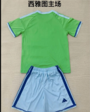 26-27 Seattle Sounders home kids jersey