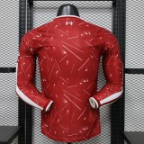 26-27 LIV Home Long sleeves Player Version Soccer Jersey*长袖球员