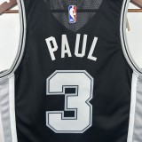 24-25 SA Spurs  Top Quality Hot Pressing NBA Jersey