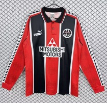 1996-1997 Frankfurt Home Long Sleeve Retro Soccer Jersey