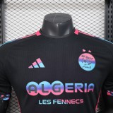25-26 Algeria Black Player Version Training shirts