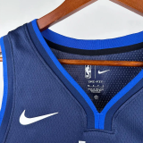 Dallas Mavericks IRVING #11 Royal blue Top Quality Hot Pressing NBA Jersey