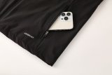 2025 AD Black Jacket Tracksuit