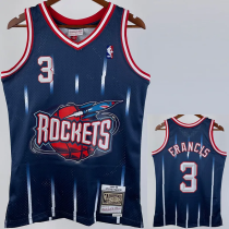 1999-20 ROCKETS FRANCIS #3 Dark Blue Retro Top Quality Hot Pressing NBA Jersey 1999-20 ROCKETS FRANCIS #3 Dark Blue Retro Top Quality Hot Pressing NBA Jersey