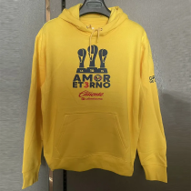 2025 America Champion Yellow Fleece Hoodie 2025 America Champion Yellow Fleece Hoodie