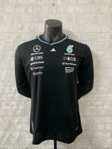 2025 F1 Benz New Pattern Long Sleeve Racing Suit 长袖 2025 F1 Benz New Pattern Long Sleeve Racing Suit 长袖
