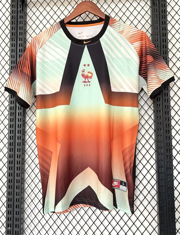 25-26 France GoalKeeper Fans Soccer Jersey