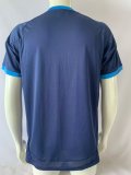2001 Schalke Blue Retro Soccer Jersey