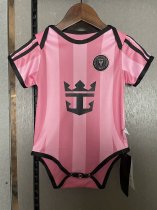 25-26 Inter Miami Home Baby Infant Crawl Suit 25-26 Inter Miami Home Baby Infant Crawl Suit