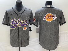 2025 MLB Los Angeles Lakers New Pattern Jersey