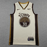25-26 WARRIORS BUTLERIII #30 Blue Top Quality Hot Pressing NBA Jersey (V领)