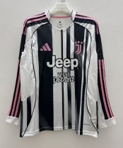 25-26 JUV Home Long sleeves Fans Soccer Jersey(长袖) 25-26 JUV Home Long sleeves Fans Soccer Jersey(长袖)