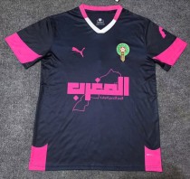 25-26 Morocco Black Pink Special Edition Fans Soccer Jersey 25-26 Morocco Black Pink Special Edition Fans Soccer Jersey