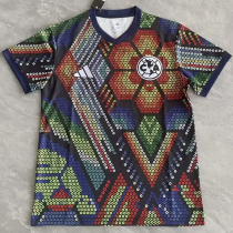 25-26 Club America Purple Green Training Shirts 25-26 Club America Purple Green Training Shirts