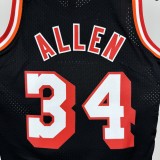 2013-2014 HEAT WADE #3 Black Retro Top Quality Hot Pressing NBA Jersey