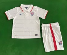 2014 USA Home Retro Kids Soccer Jersey