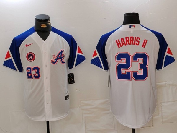 2024 MLB Atlanta Braves New Pattern Jersey