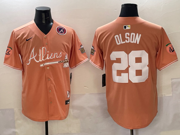 2025 MLB Atlanta Braves New Pattern Jersey