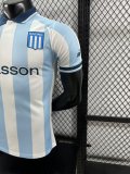 25-26 Racing Club Home Player Version Soccer Jersey