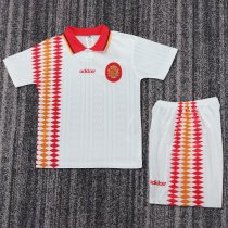 1994 Spain Away Retro Kids Soccer Jersey 1994 Spain Away Retro Kids Soccer Jersey