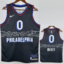 20-21 76ERS MAXEY #0 Black City Edition Top Quality Hot Pressing NBA Jersey 20-21 76ERS MAXEY #0 Black City Edition Top Quality Hot Pressing NBA Jersey