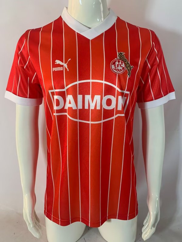 1985-1986 FC Köln Away Retro Soccer Jersey