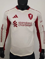 25-26 LIV Away Long Sleeve Player Version Soccer Jersey (长袖球员) 25-26 LIV Away Long Sleeve Player Version Soccer Jersey (长袖球员)