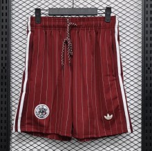 25-26 Aja× Red Casual Version Player Version Shorts Pants